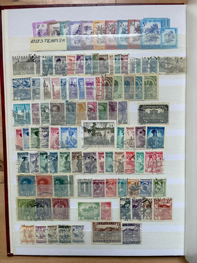 Postzegels Oostenrijk, Ophalen of Verzenden, Gestempeld