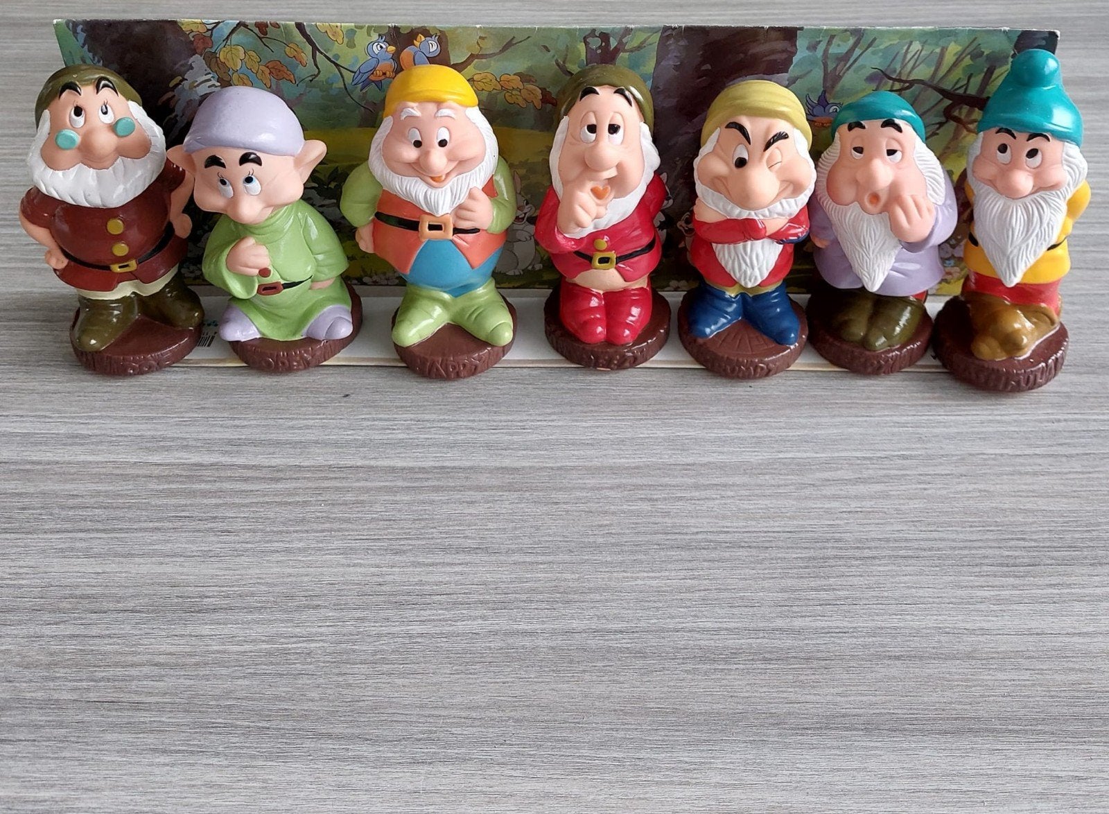7 dwergen piepers Vintage 70's.  Als nieuw nog in verpakking, Ophalen
