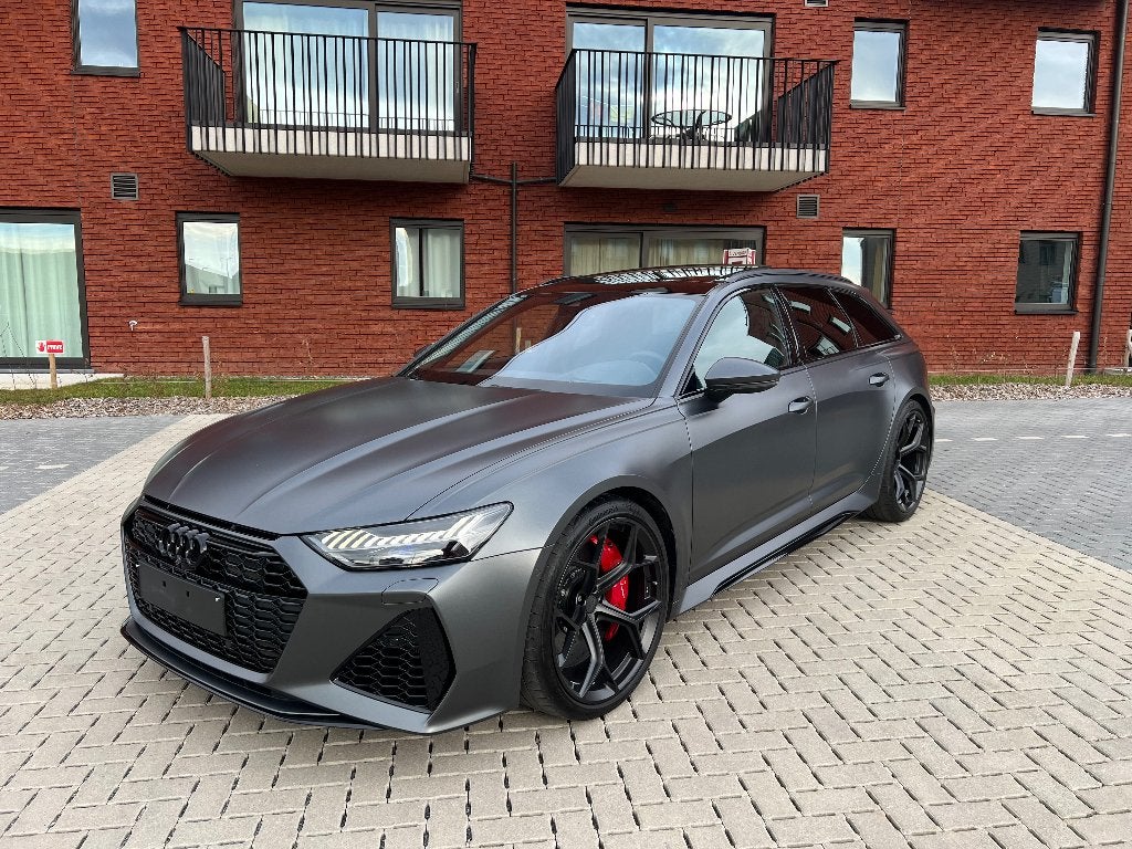 Audi RS6 PERFORMANCE 4.0 V8 , 6000kms , 2024*, Cuir, Argent ou Gris, Achat, Euro 6