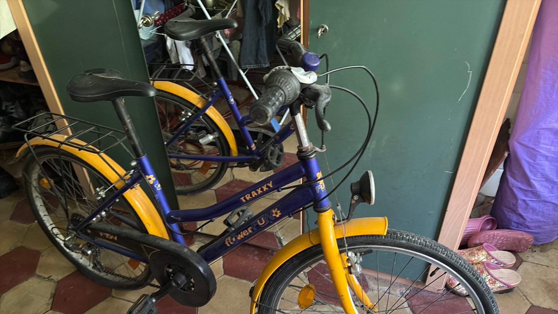 Vélo fille 8-12ans, Ophalen