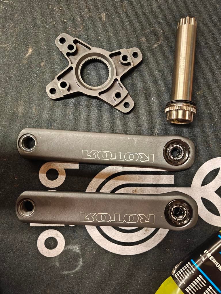 Rotor NS24 CL46 crankstel, Fietsen en Brommers, Ophalen of Verzenden