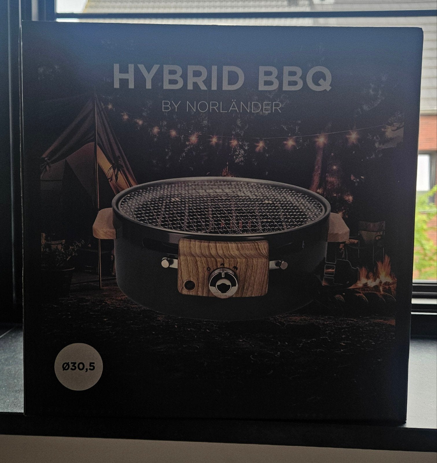 Hybrid BBQ te koop, Tuin en Terras, Elektrische barbecues, Ophalen, Nieuw, Norländer