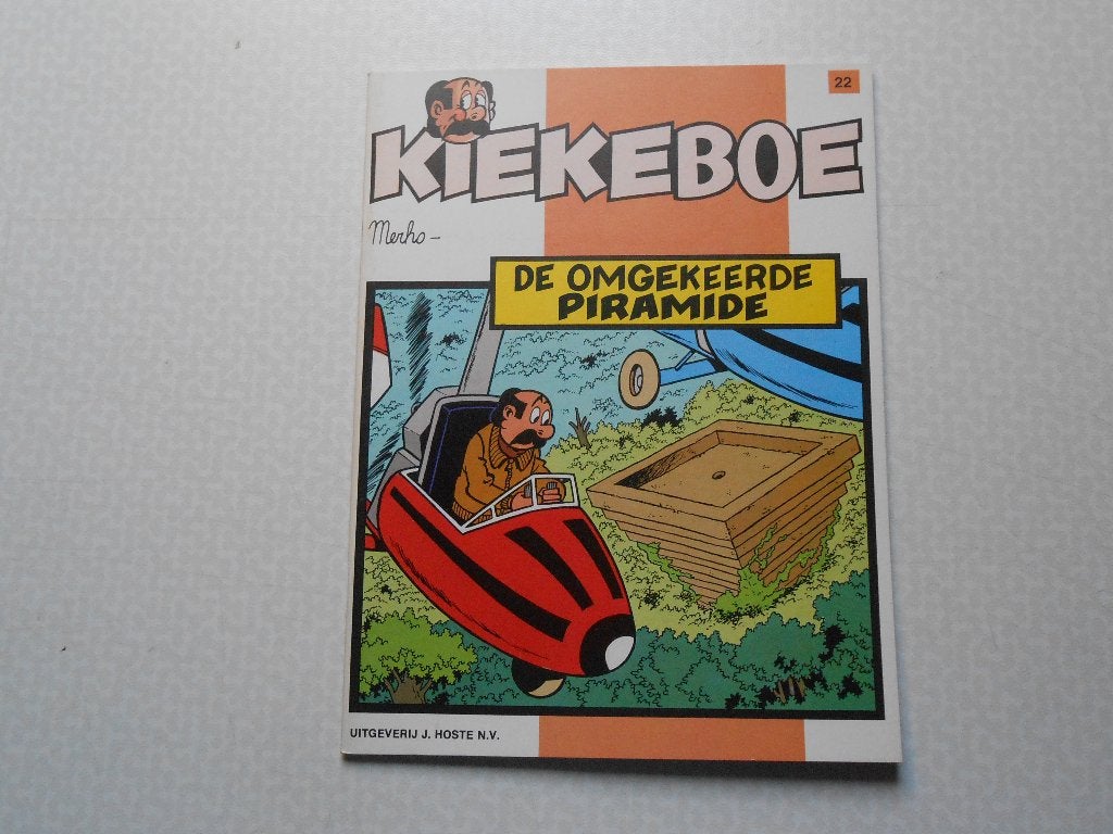 kiekeboe 22 De omgekeerde piramide 1983 1 ste druk., Neuf, Enlèvement ou Envoi, Une BD, Merho