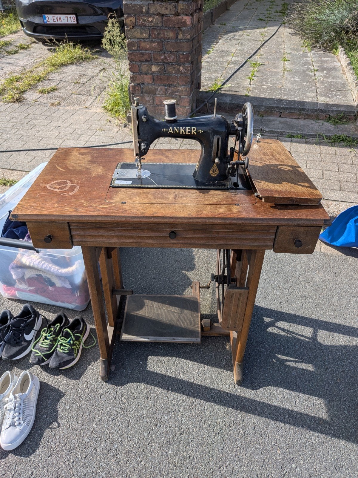 naaimachine, Antiek en Kunst, Ophalen