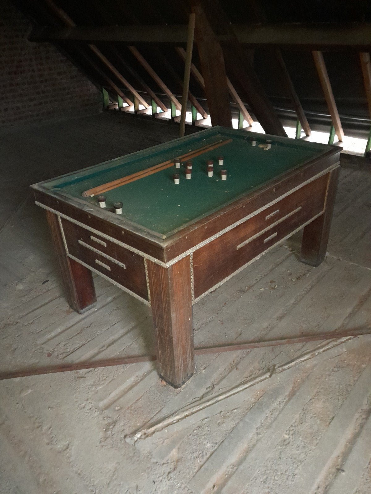 tapbiljart, Sport en Fitness, Ophalen, Gebruikt, Biljarttafel