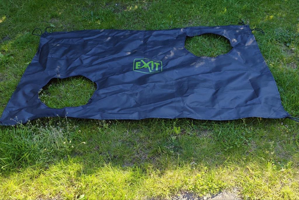 Exit afdekzeil voor voetbalgoal, Sport en Fitness, Voetbal, Ophalen of Verzenden, Zo goed als nieuw