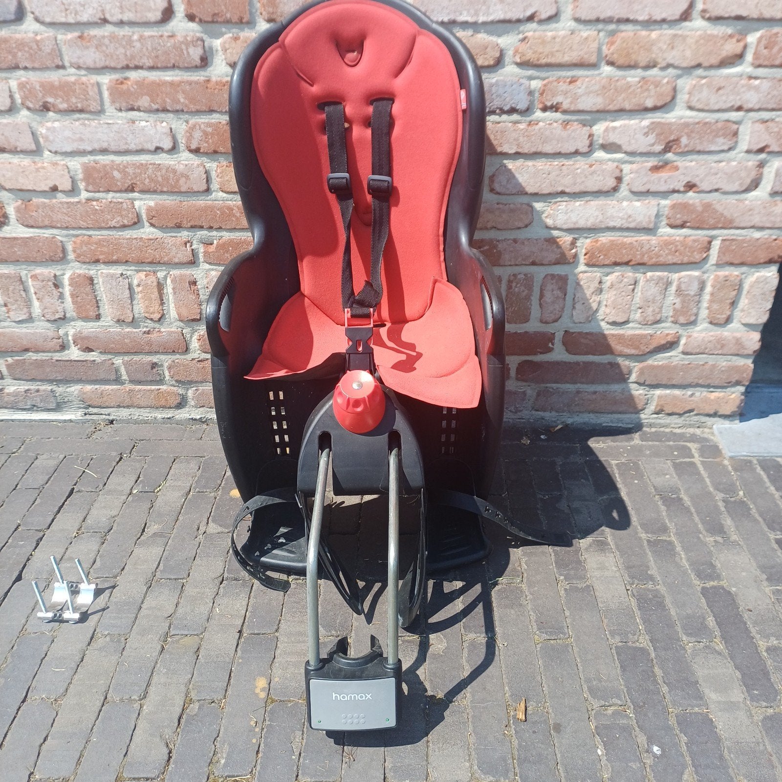 Kinderzitje fiets, Ophalen