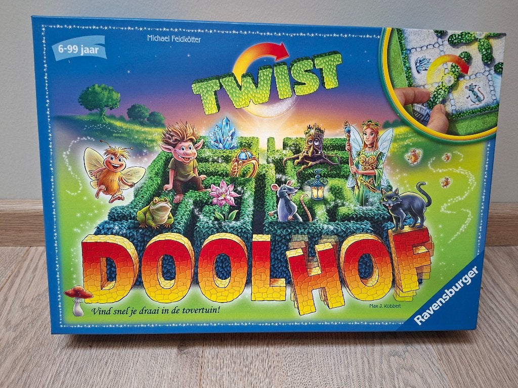 Gezelschapsspel - Doolhof Twist - Ravensburger - NIEUW!, Hobby en Vrije tijd, Een of twee spelers, Ophalen of Verzenden, Nieuw