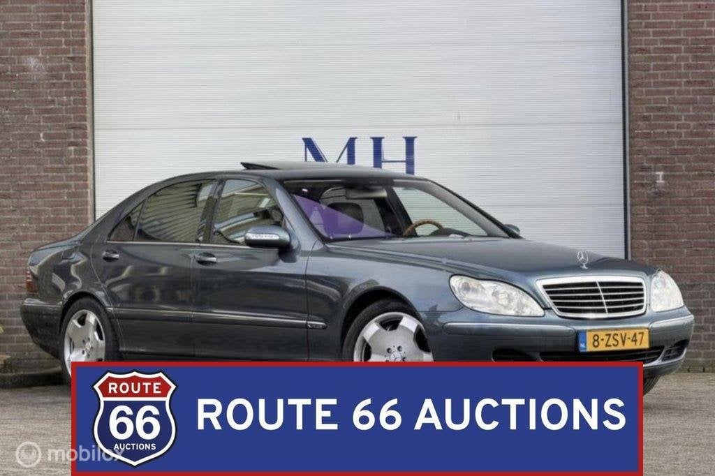 Mercedes-Benz S600 | 2004 | Route 66 Auctions, Autos, Achat, Entreprise, Boîte manuelle, Autre carrosserie