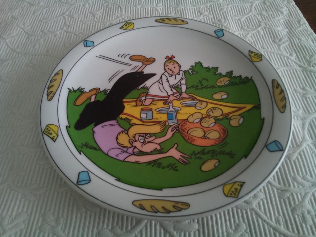 Suske en Wiske bord, Antiek en Kunst, Ophalen of Verzenden
