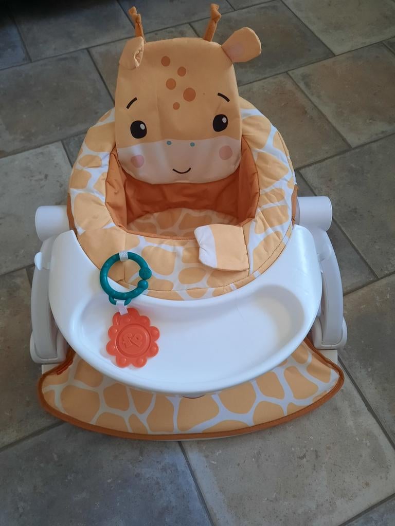 Te koop: Fisher-Price draagbare babystoel vloerzitting, Kinderen en Baby's, Wipstoeltjes, Ophalen, Fisher-Price