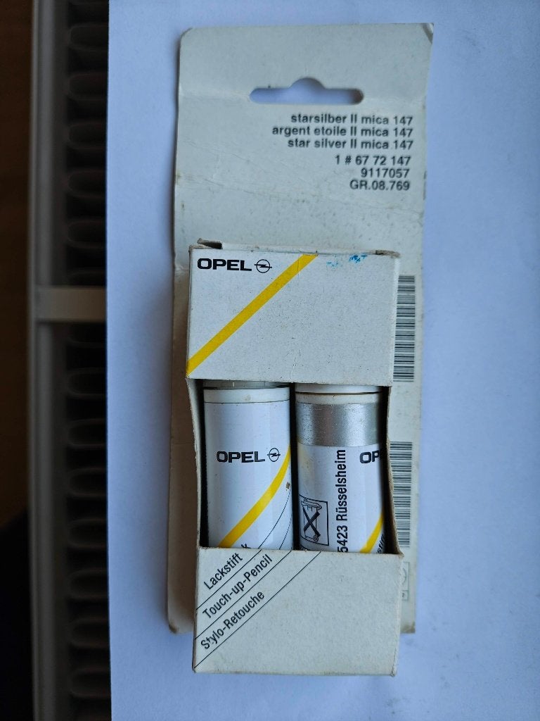 Kit de réparation/retouche Opel d'origine Starsilber II, Enlèvement ou Envoi, Opel