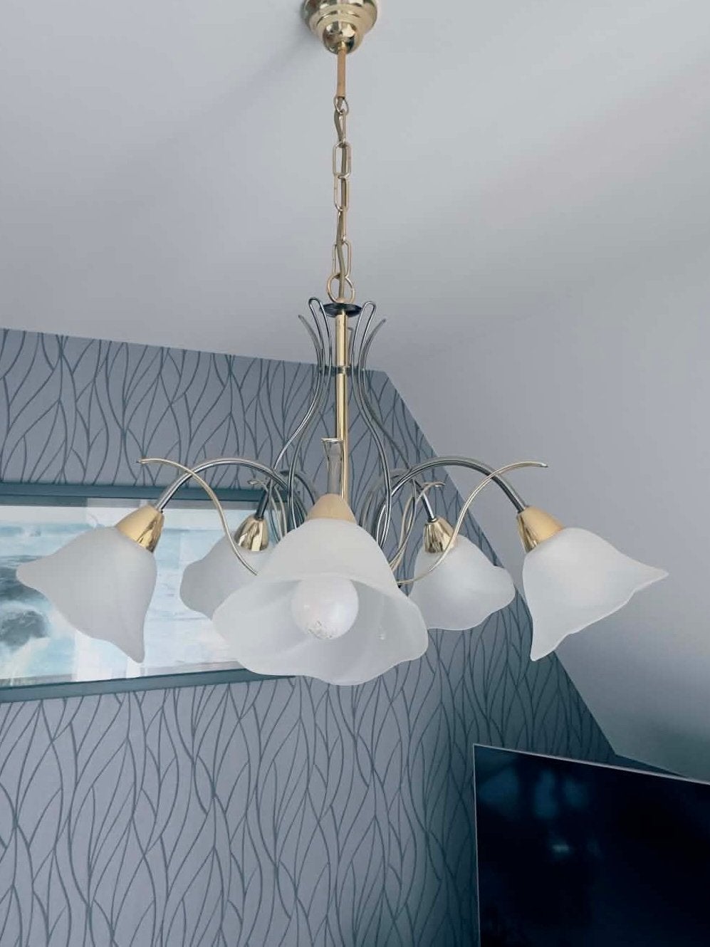 lampe suspendue, Enlèvement, Utilisé