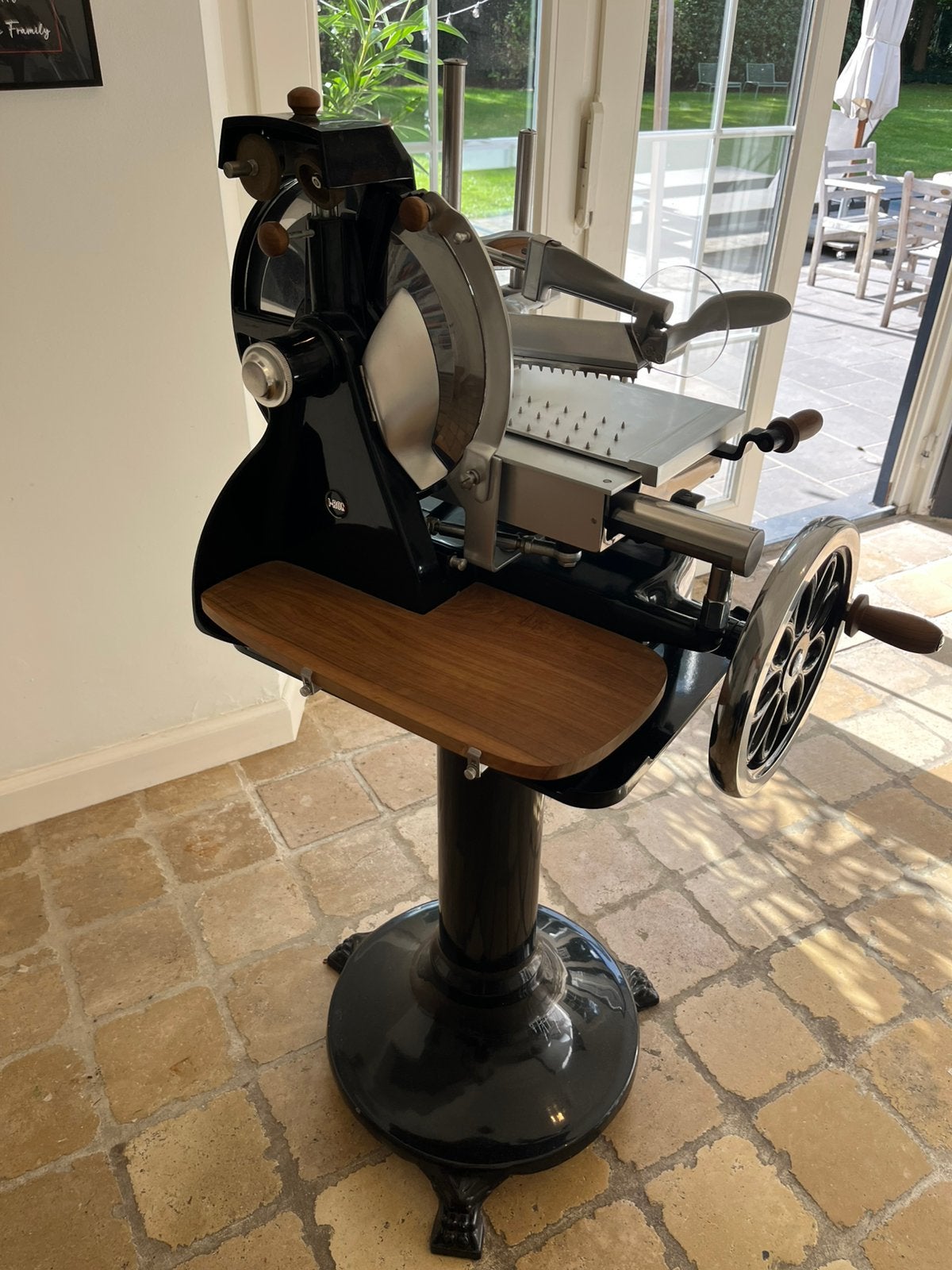 Iron (Berkel) snijmachine, Snijmachine, Ophalen
