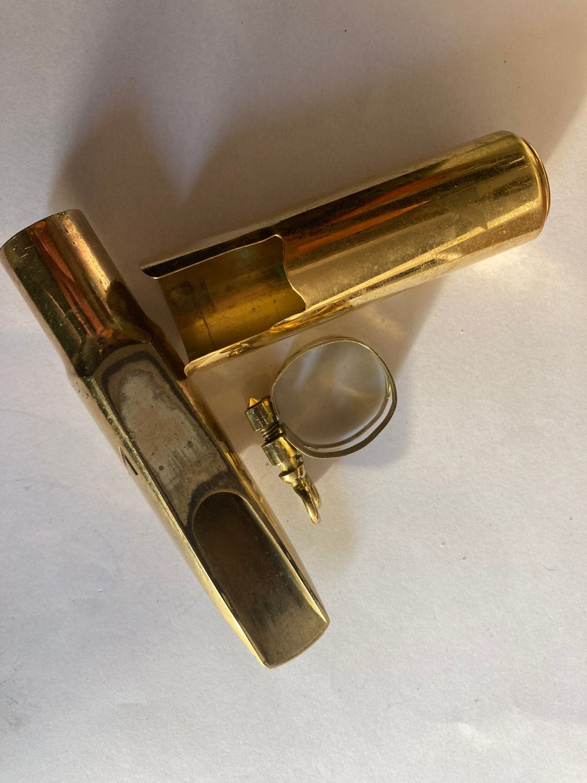 Bec metal saxophone ténor Vandoren T55, Musique & Instruments, Instruments | Accessoires, Enlèvement, Utilisé, Saxophone