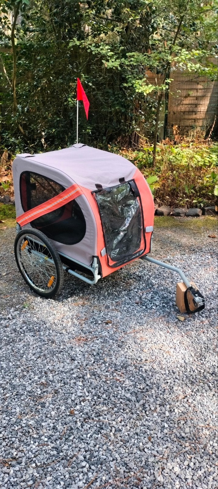 Fietskar hond of bagage, Ophalen, Gebruikt