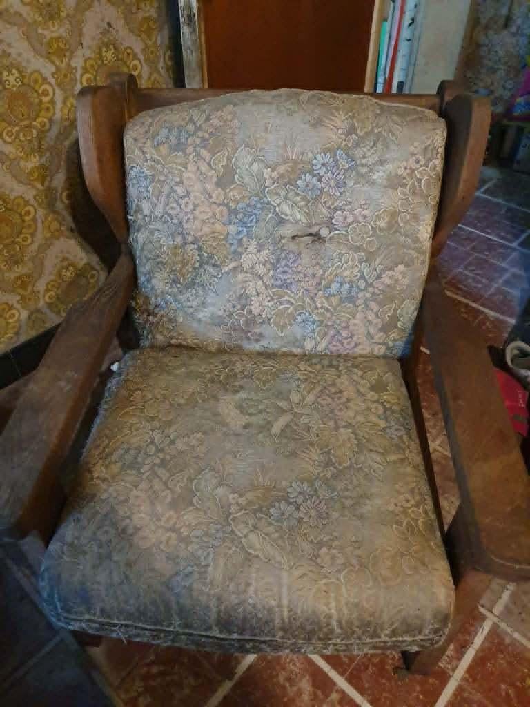 Oude zetel, Ophalen, Gebruikt, Eenpersoons, 75 tot 100 cm