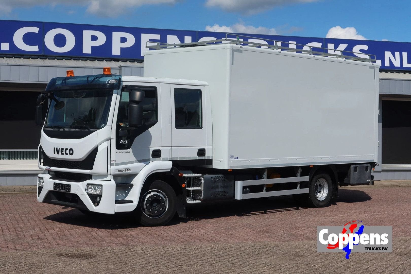 Iveco EuroCargo 120 E 250. 7 Persoons, manschappenwagen, ser, Auto's, Automaat, Iveco, Wit, Bedrijf