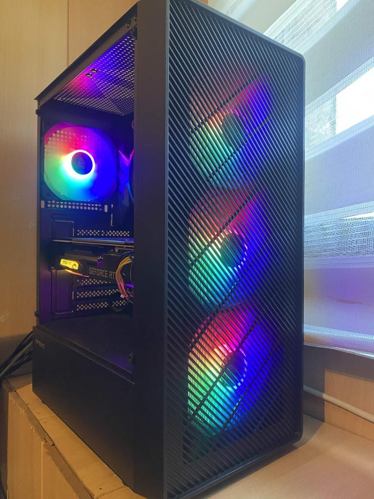 RTX gaming pc amd krachtig, Computers en Software, Desktop Pc's, Ophalen of Verzenden, Refurbished, Gaming, SSD