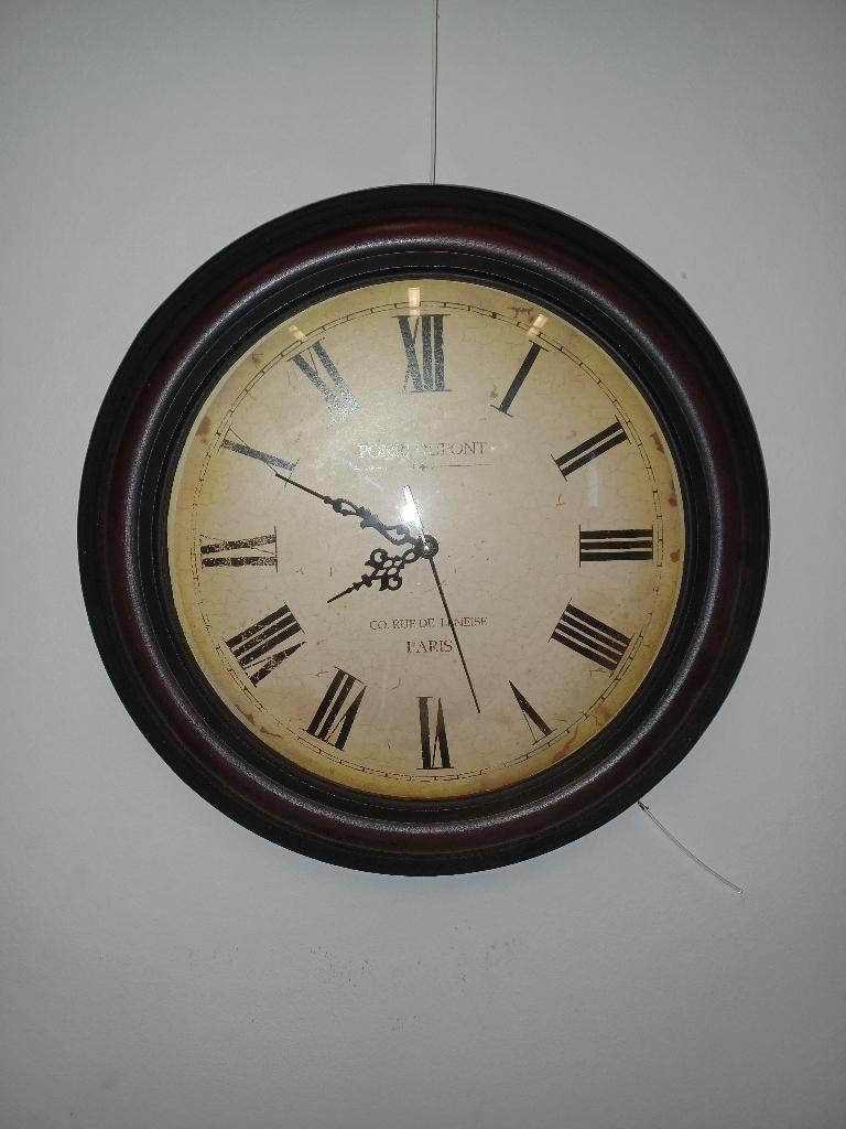 Horloge murale vintage, Maison & Meubles, Accessoires pour la Maison | Horloges, Comme neuf, Horloge murale, Envoi