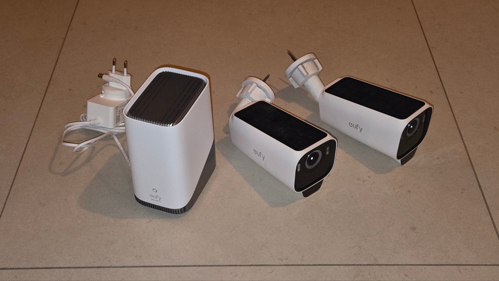 Eufy eufyCam S3 Pro 2-Cam Kit, Audio, Tv en Foto, Ophalen, Zo goed als nieuw, Buitencamera