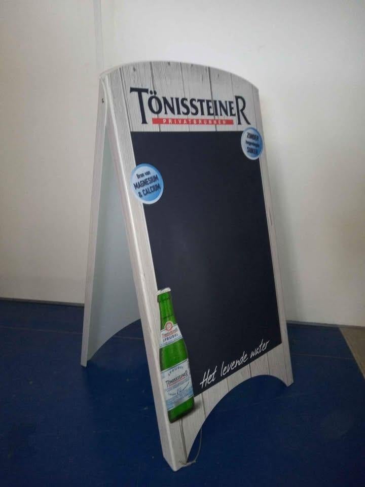 Tonissteiner stoepbord, Ophalen