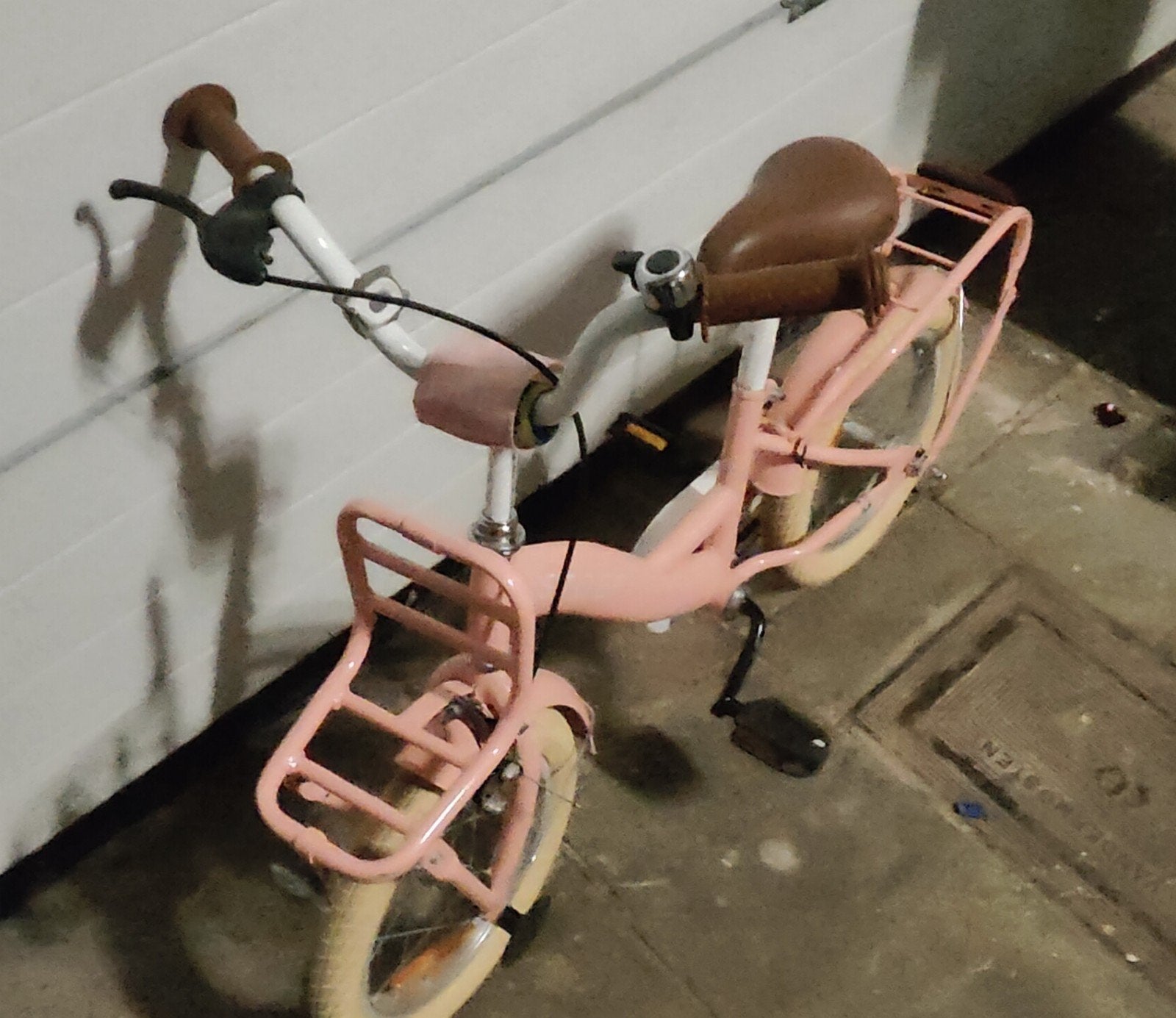 Fiets  "14 + zijwieltjes, Fietsen en Brommers, Ophalen, Gebruikt, 14 inch of minder, Sjoef
