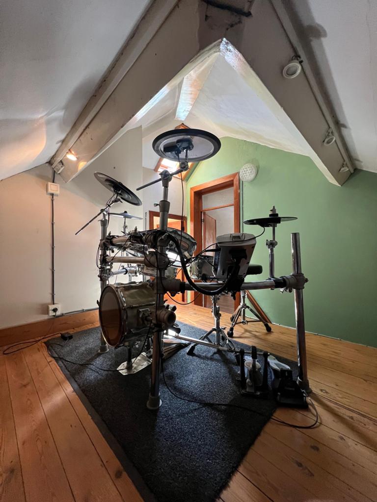 Roland td-9 vintage drumstel, Muziek en Instrumenten, Drumstellen en Slagwerk, Ophalen, Pearl