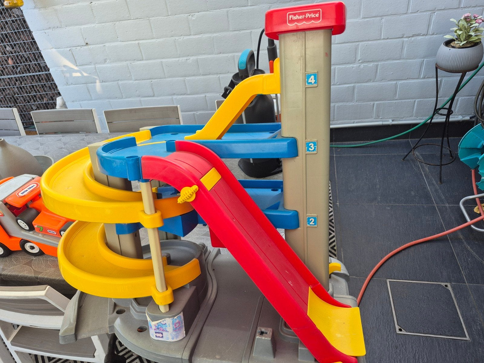 garage fisher price, Kinderen en Baby's, Ophalen
