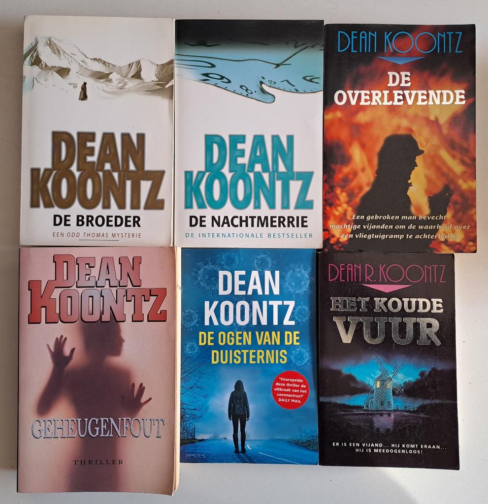 Boeken Dean Koontz, Ophalen of Verzenden, Gelezen