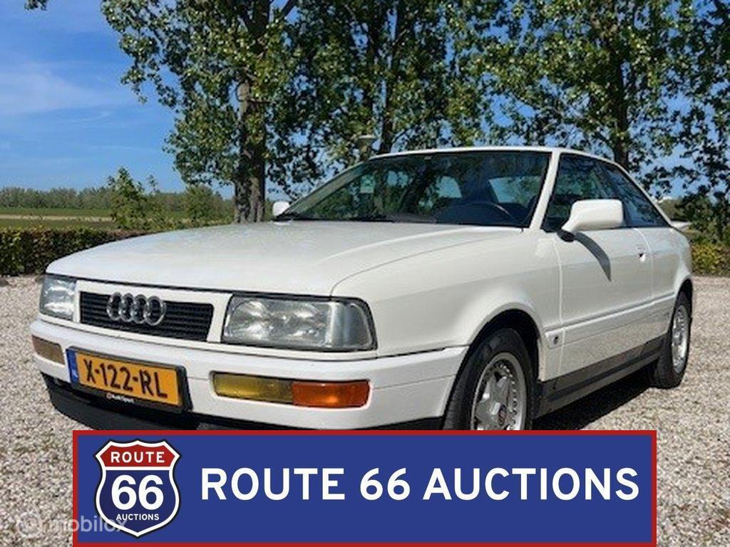 Audi Coupé | 1990 | Route 66 Auctions, Auto's, Zwart, Bedrijf, Handgeschakeld, Audi