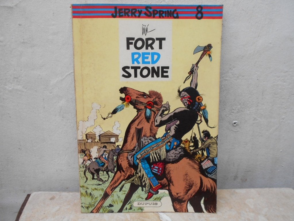 JERRY SPRING  FORT RED STONE          1e druk, Boeken, Stripverhalen, Ophalen of Verzenden