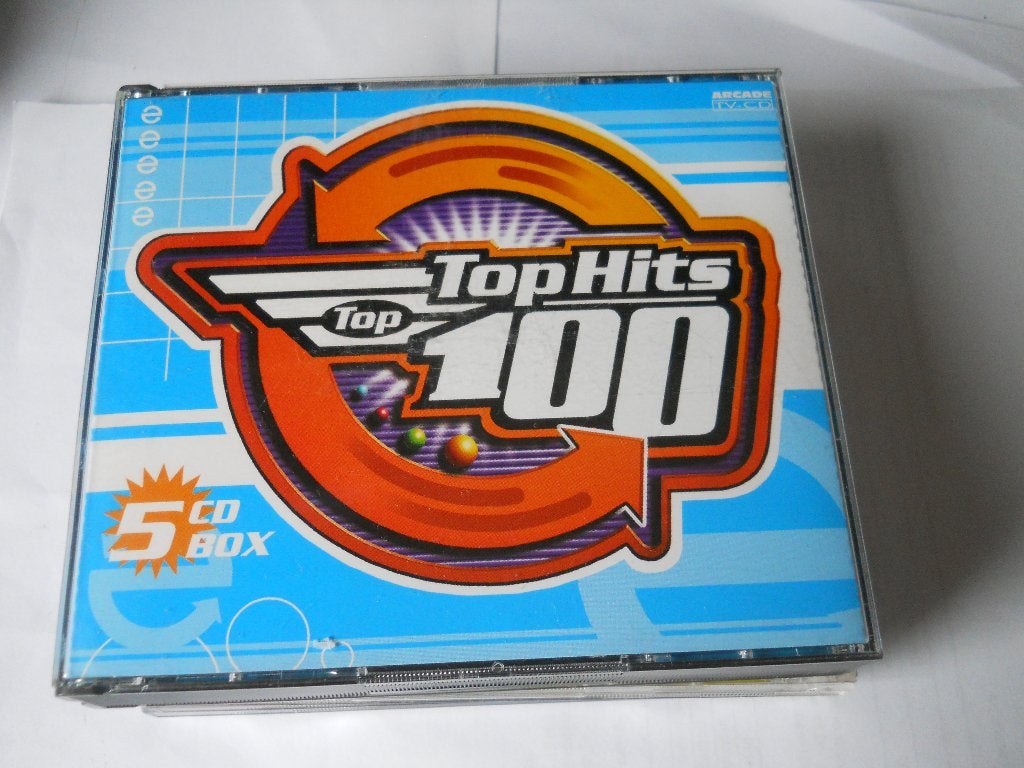 5 CD BOX - TOPHITS TOP 100 -, Cd's en Dvd's, Boxset, Ophalen of Verzenden, Zo goed als nieuw, Dance en House