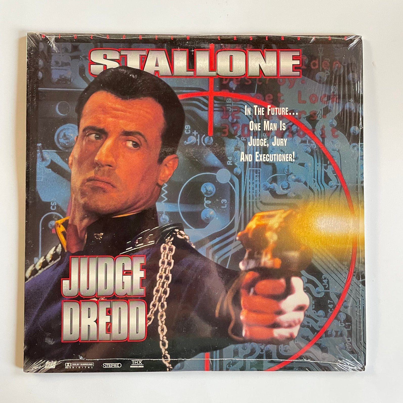 Judge Dredd - Laserdisc, Ophalen of Verzenden, Zo goed als nieuw