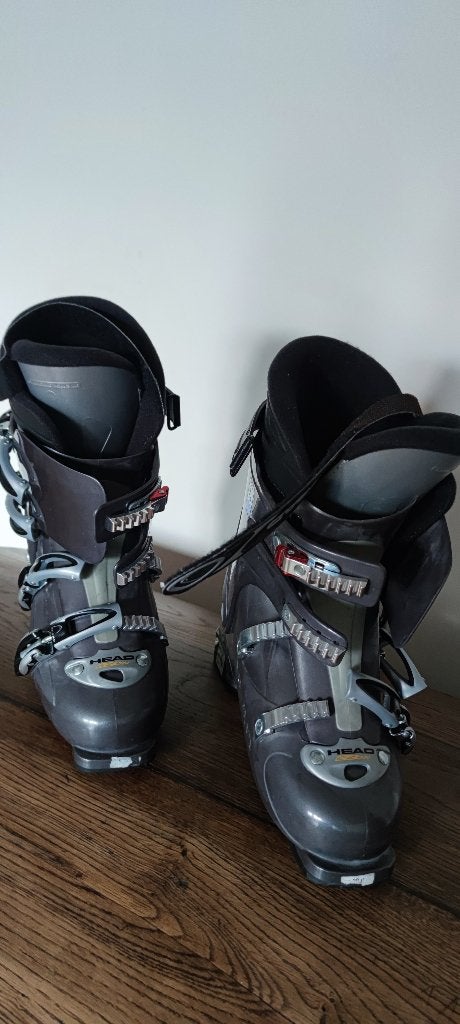 Ski botten en stokken, Ophalen, Schoenen, Zo goed als nieuw, Head