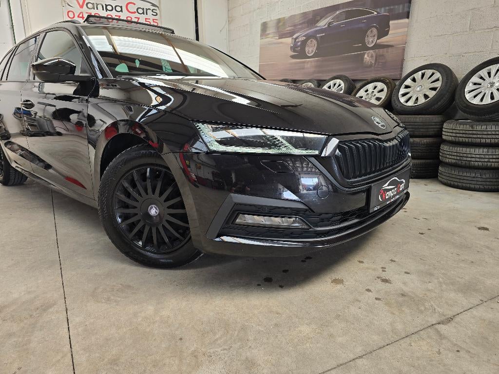 ⭐Skoda Octavia Break - Sportpack - Full Option - Hybride, Auto's, Testrit aan huis, Stof, https://public.car-pass.be/vhr/215fd60c-48e6-4d49-a787-e69bbb075026