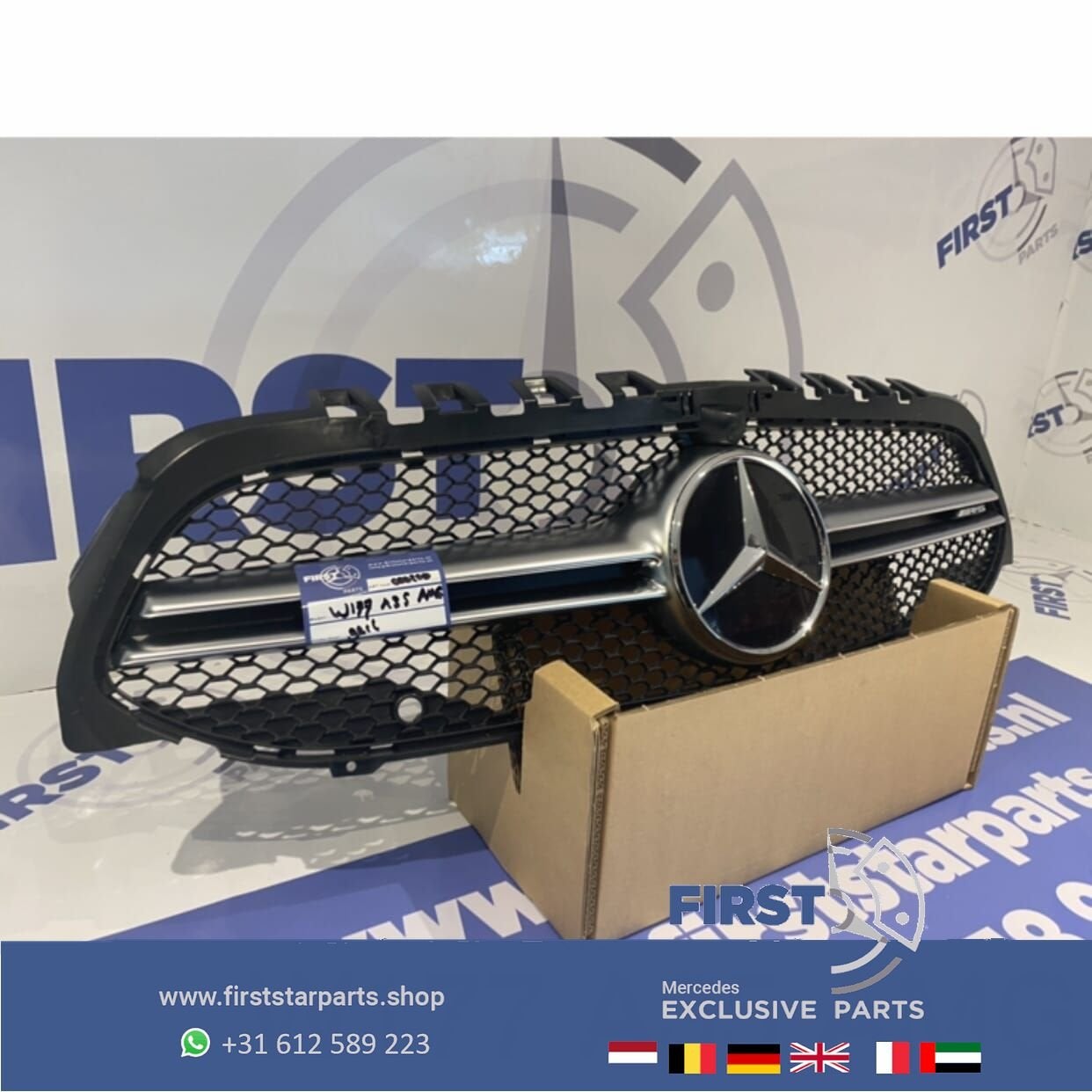W118 CLA35 AMG GRIL ORIGINEEL COMPLEET Mercedes CLA KLASSE 2, Utilisé, -, -, Enlèvement ou Envoi