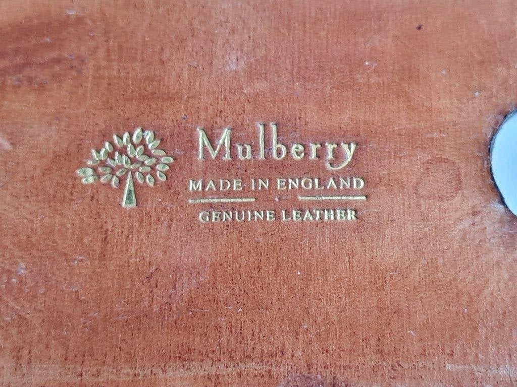 Exclusieve Mulberry riem leder LONDON FASHION STYLE, Handtassen en Accessoires, Ophalen of Verzenden, Zo goed als nieuw