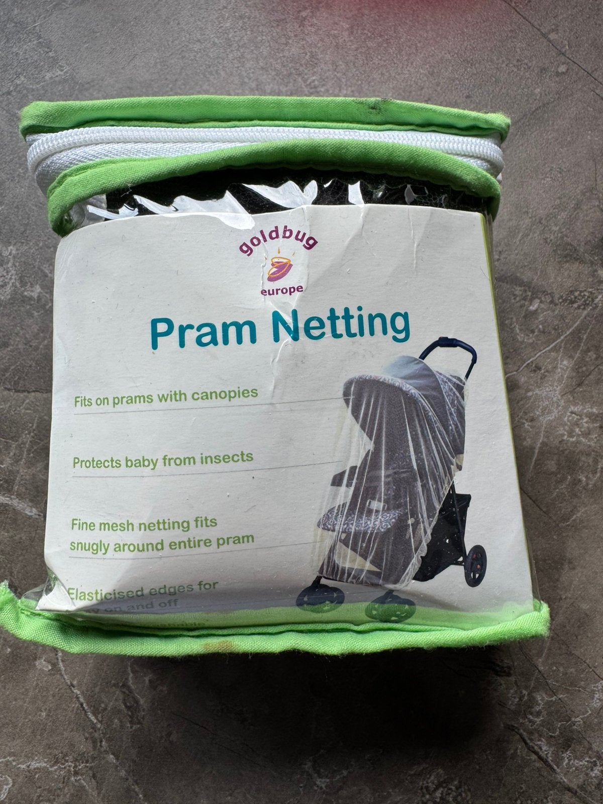 Filet anti-mouches universel pour poussettes, Enlèvement ou Envoi, Comme neuf