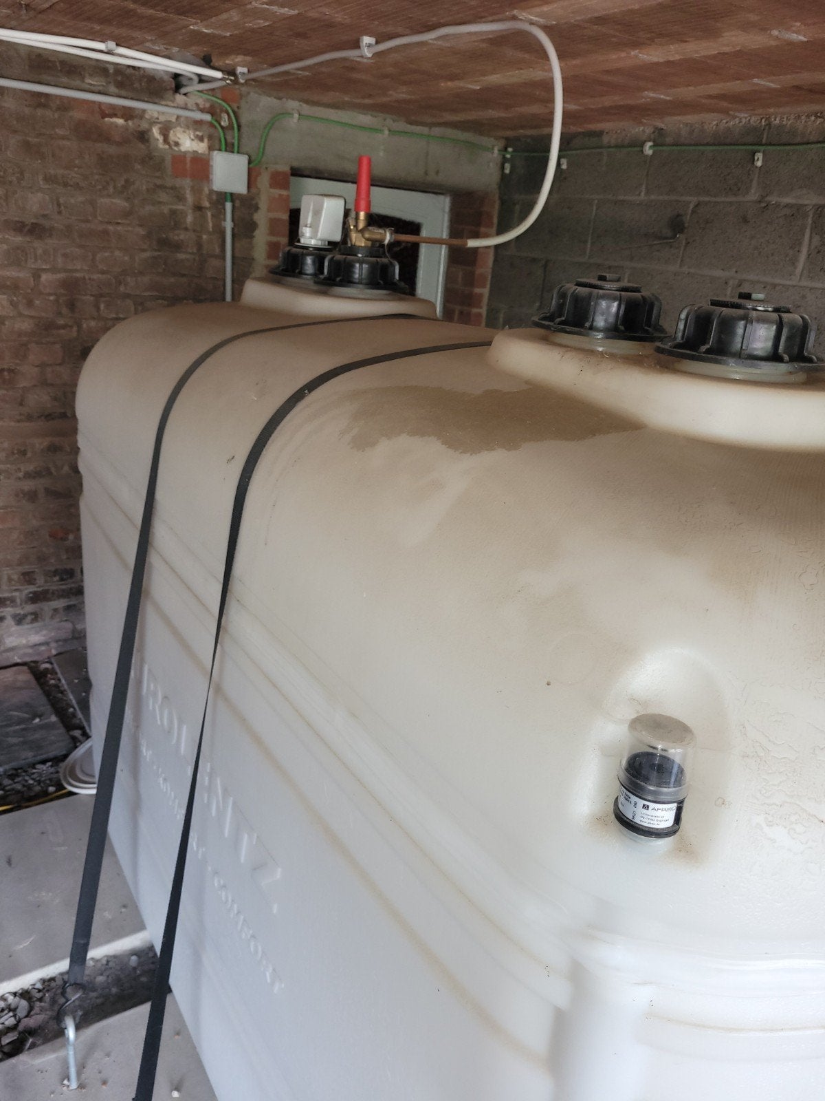 Citerne à mazout 1000 litres, Enlèvement, Comme neuf, Autres types