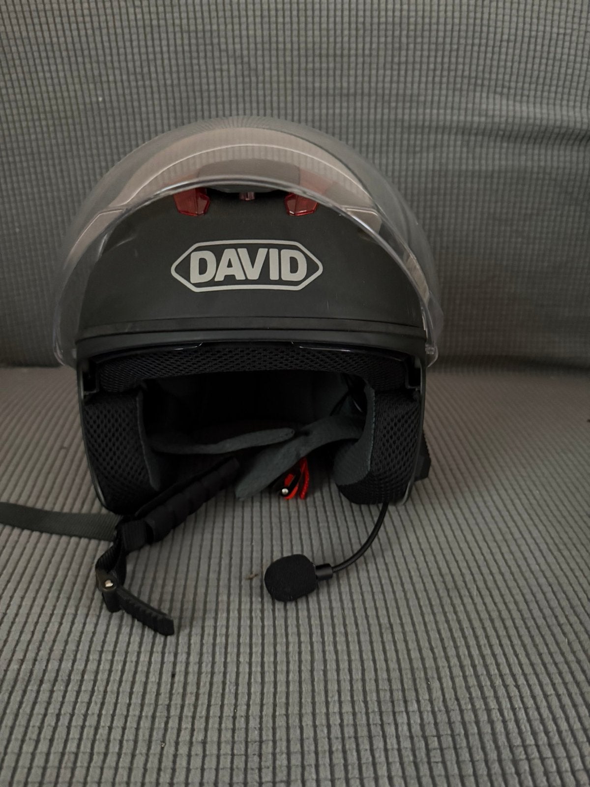 Casque scooter avec Bluetooth, Vélos & Vélomoteurs, Enlèvement, Comme neuf