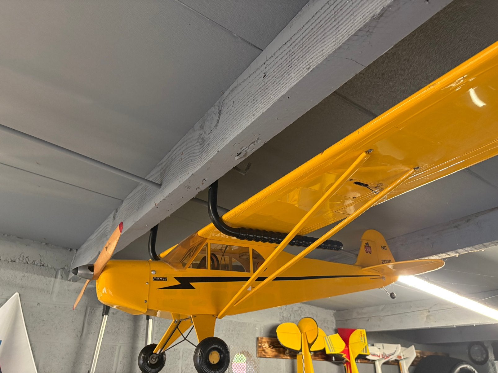 Piper rc 2M, Hobby en Vrije tijd, Modelbouw | Radiografisch | Vliegtuigen, Ophalen, Gebruikt, Benzine