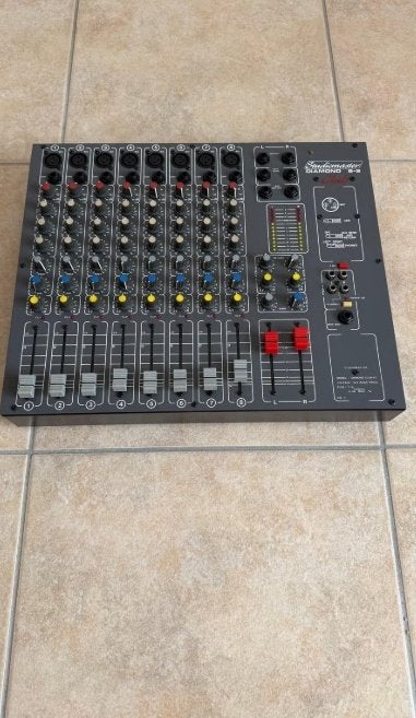 Analoge mengtafel Studiomaster 8-2 | 8 kanaals, Muziek en Instrumenten, Ophalen