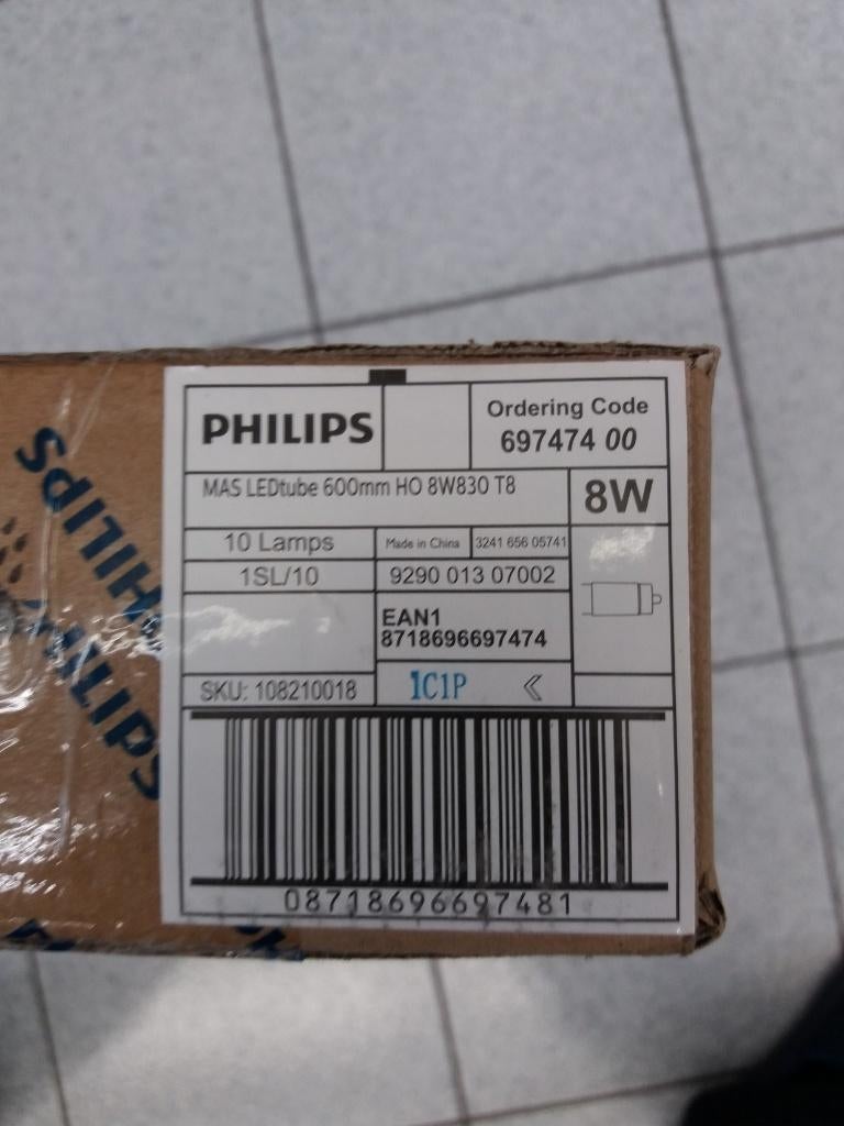 Lampe LED Philips TL Mini 8W 830 - 60 cm neuve dans sa boîte, Enlèvement ou Envoi, Neuf, Ampoule LED