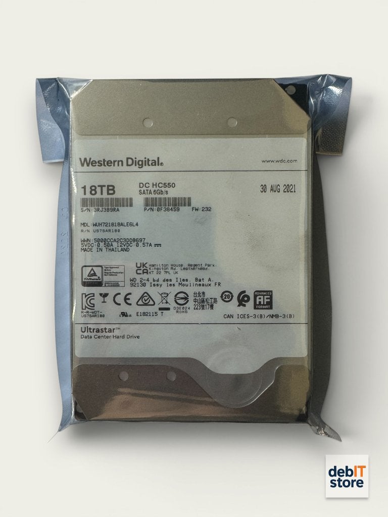 WD Ultrastar 18tb NAS - Server HDD (meerdere stuks), Computers en Software, Harde schijven, Gebruikt, Server, HDD, SATA, Ophalen of Verzenden