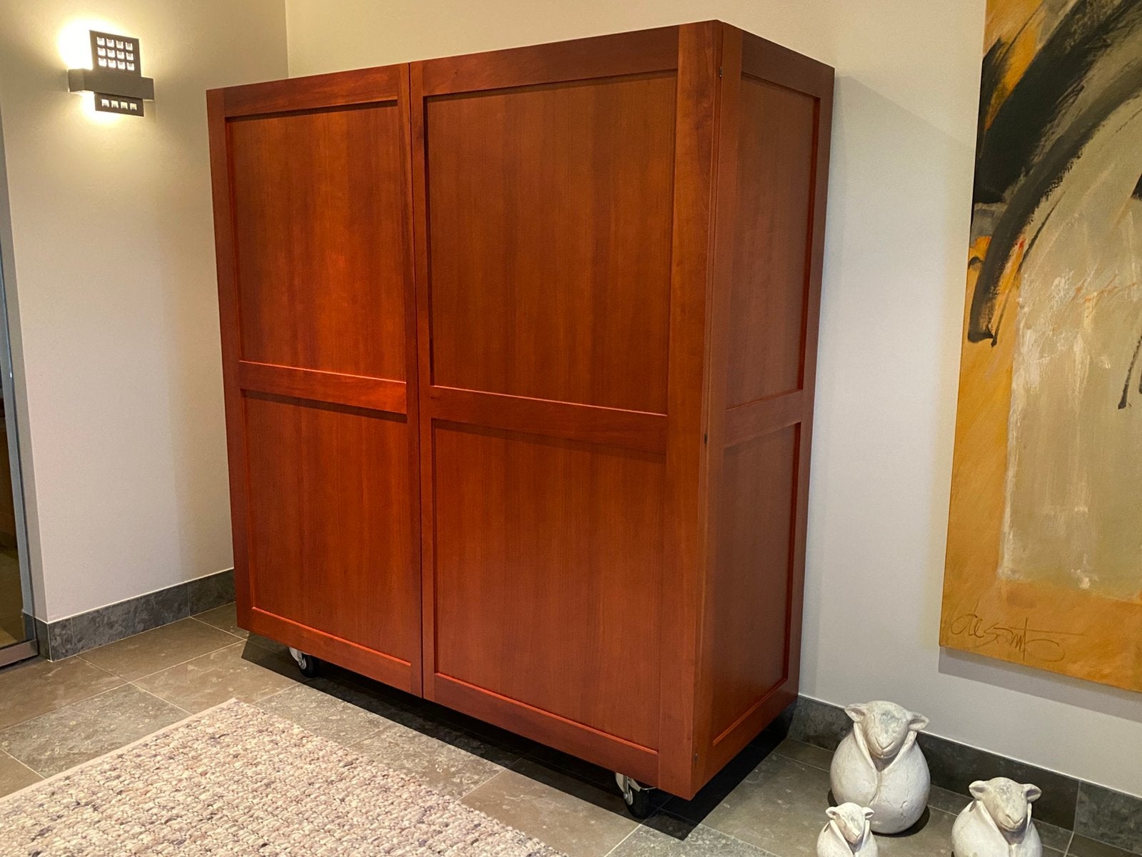 Armoire de vestiaire, y compris à suspendre sur roulettes, Enlèvement, Comme neuf