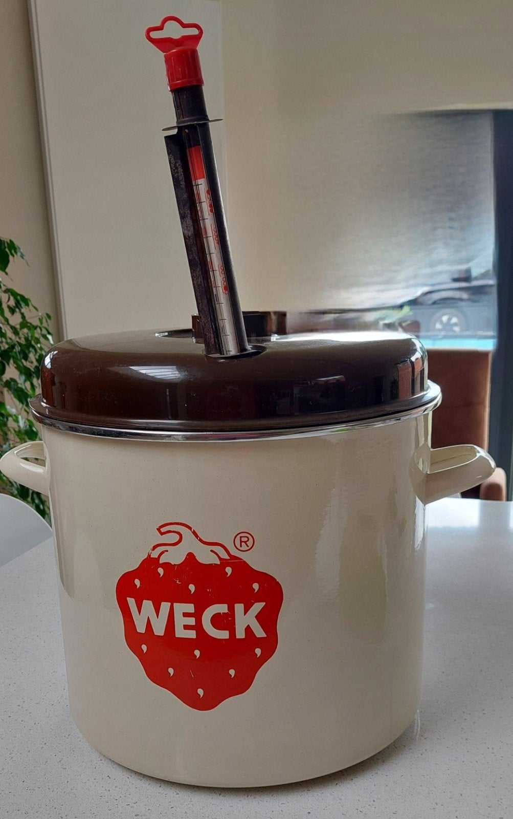 Inmaakketel Weck, Ophalen