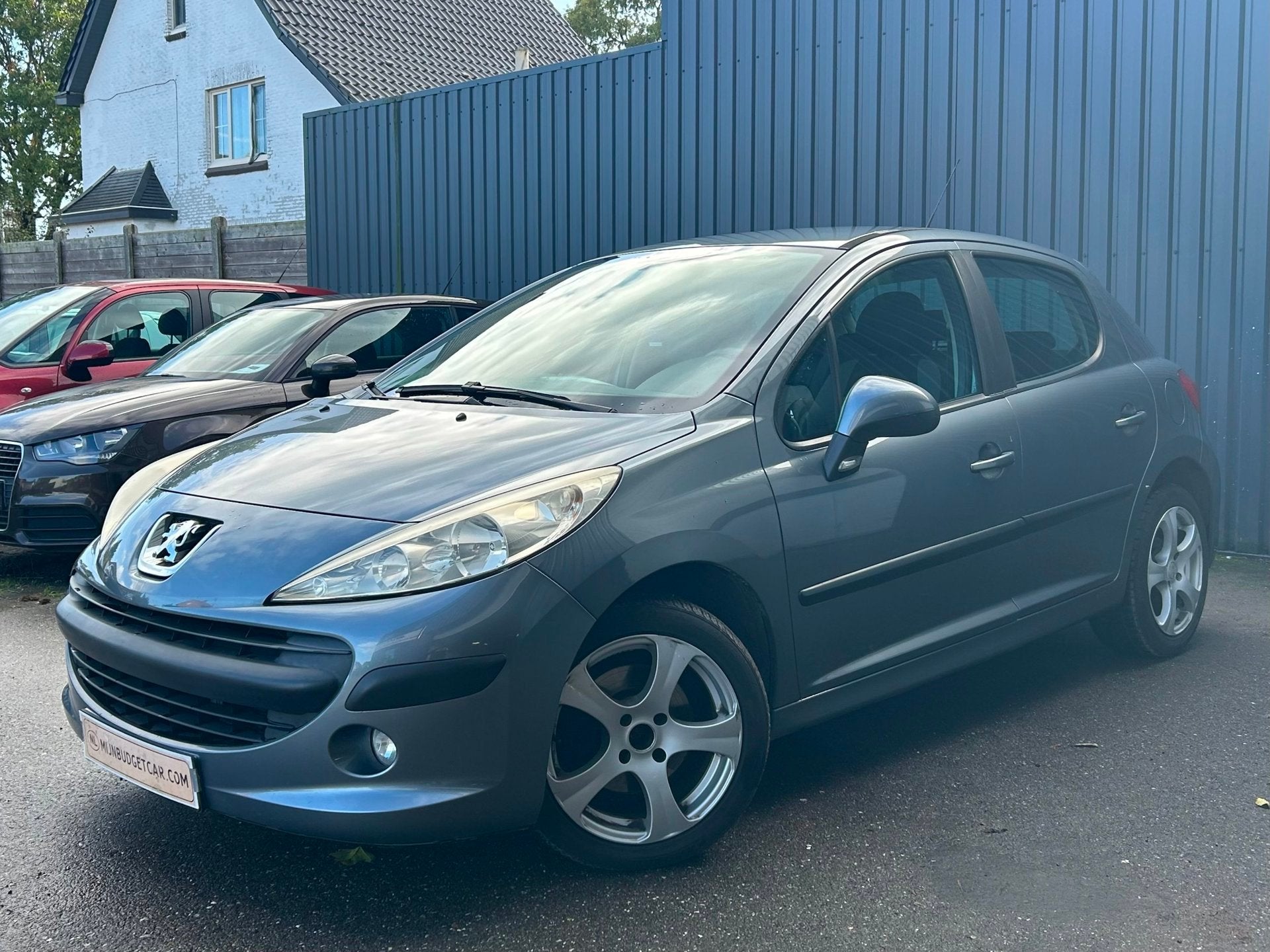 Peugeot 207 1.4 VTi XR 2009 Airco, Autos, Verrouillage central, Argent ou Gris, Achat, Entreprise
