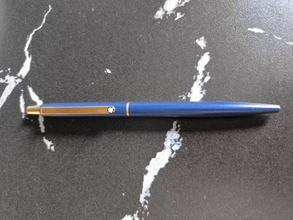 Balpen Montblanc Noblesse Slimline 1970-1980, Verzamelen, Ophalen of Verzenden, Vulpen