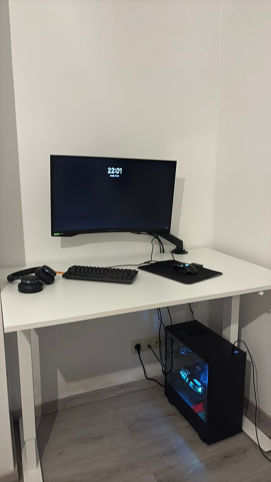 Rtx 3070 pc met monitor, Enlèvement, Comme neuf, Avec moniteur, HDD